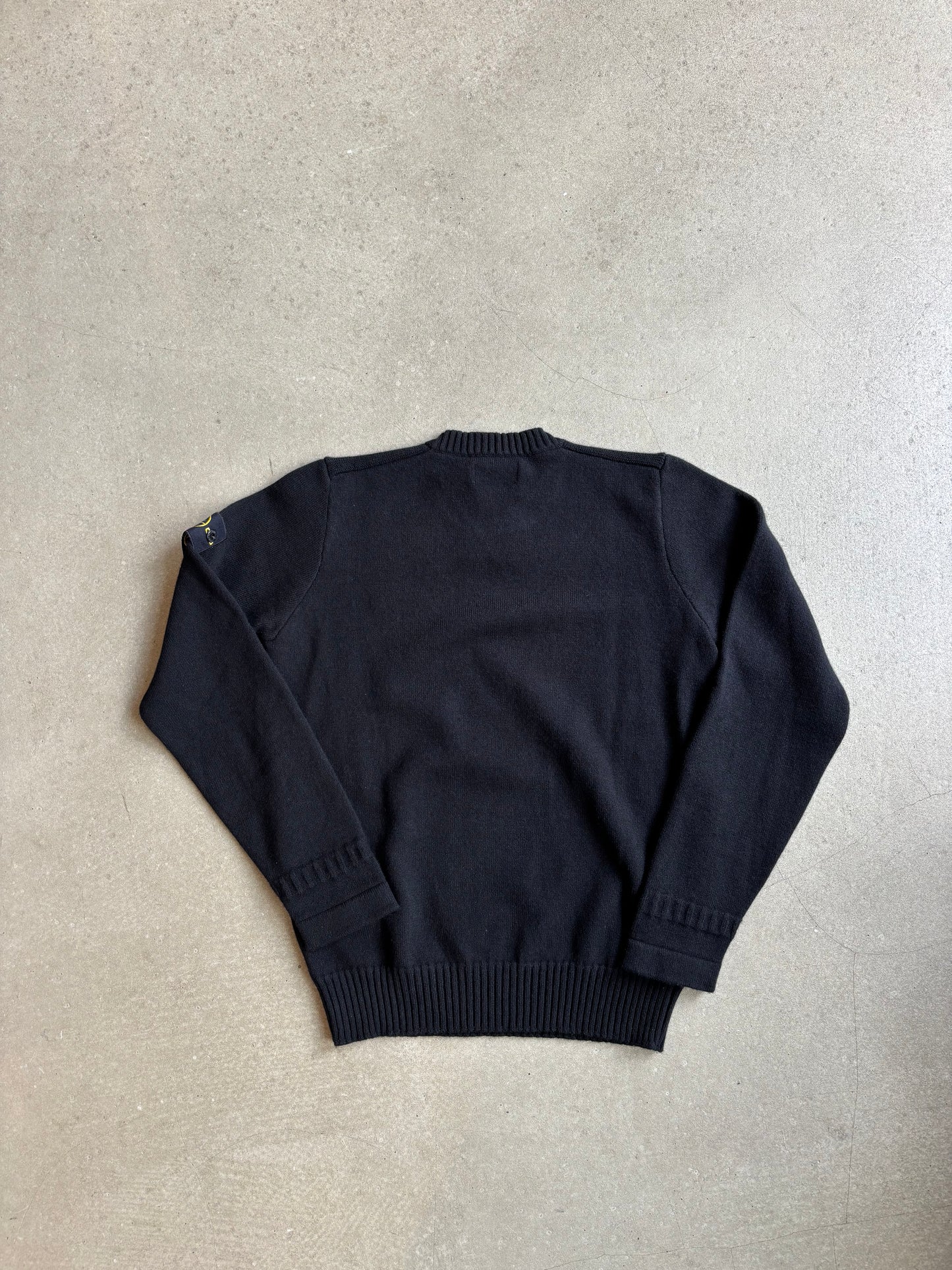Stone Island Cashmere Knit Black Small