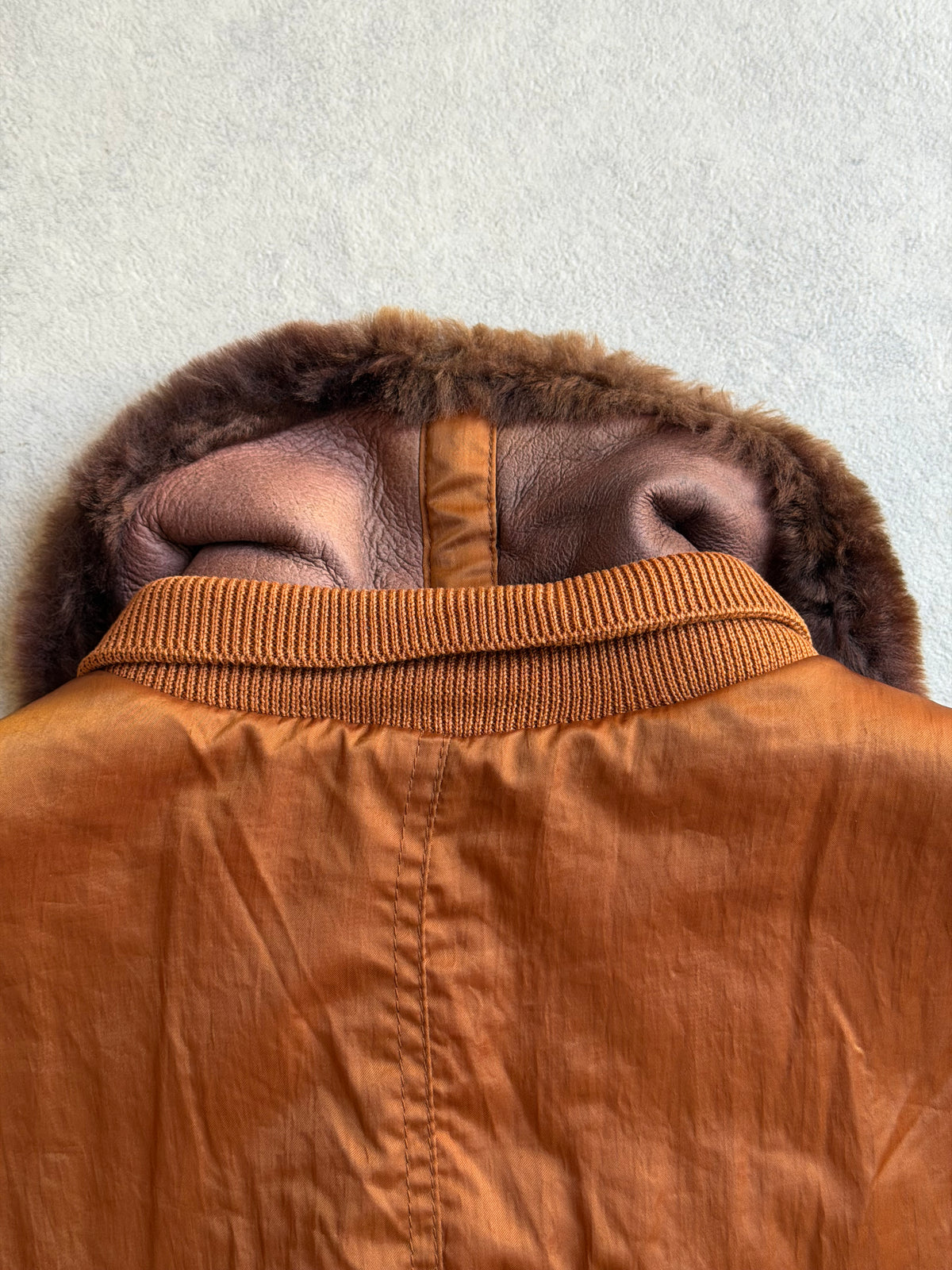 Belfe & Belfe Bomber Jacket Caramel L
