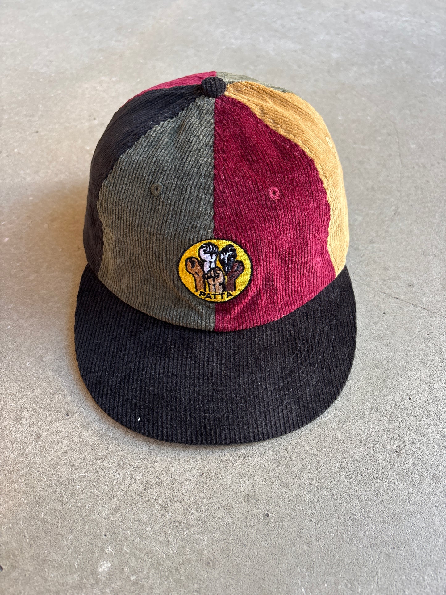 Patta Fist Corduroy Cap Multi