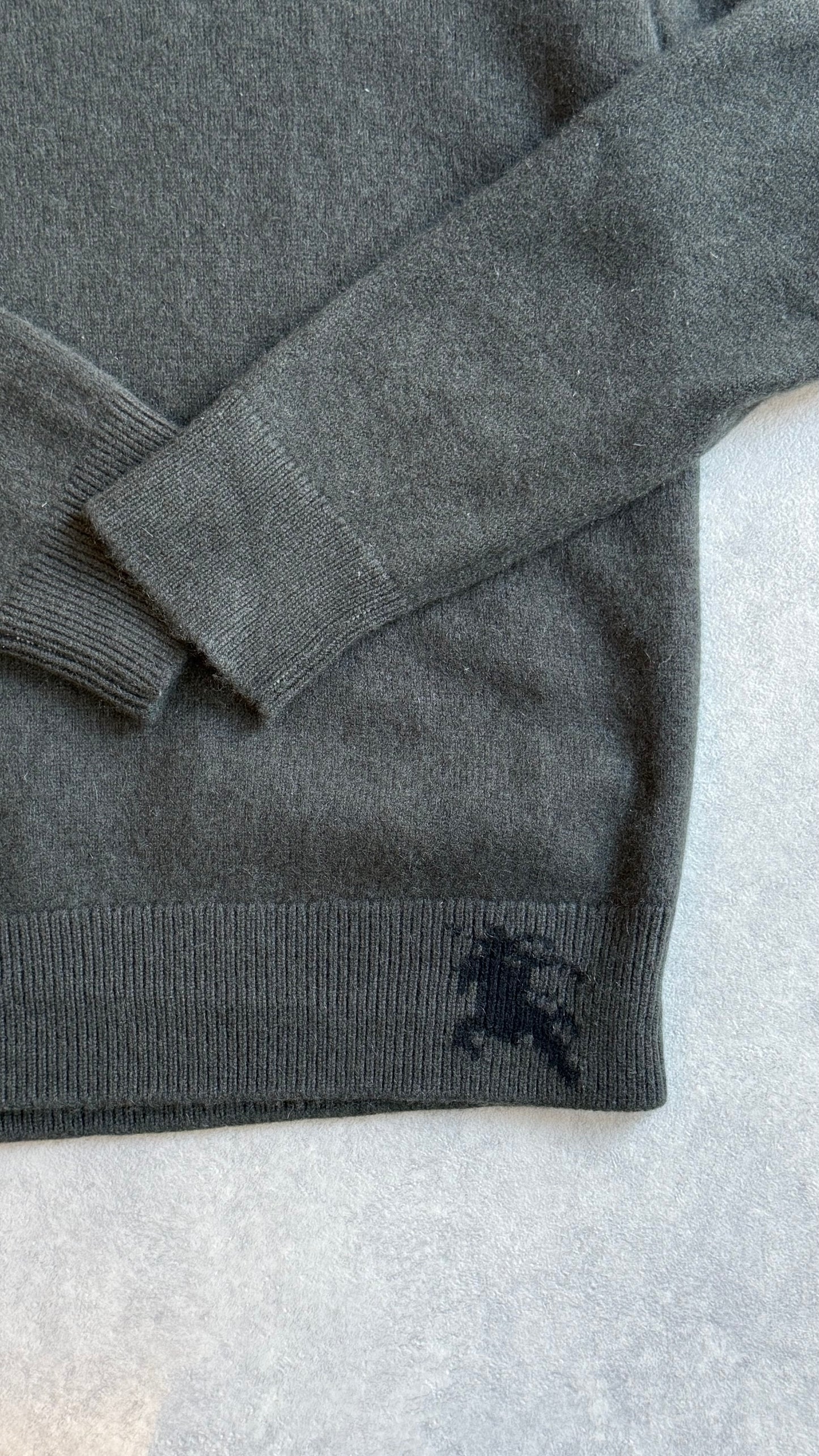 Burberry Cashmere Crewneck Knit Sweater L
