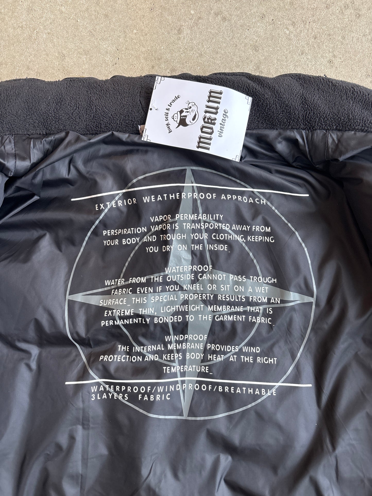 Stone Island 3 layer Down Jacket Red XL