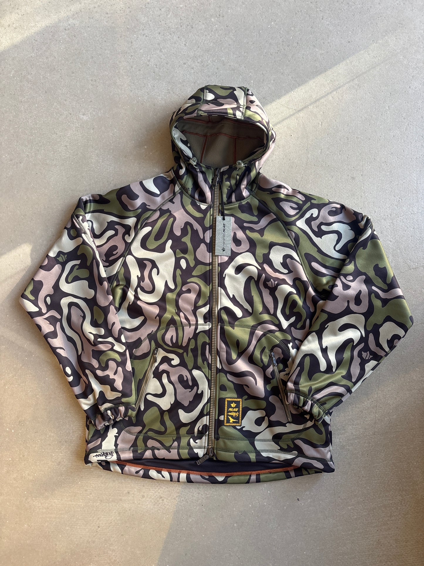 Palace X Maharishi Ninja Soft Shell Jacket Camo XL