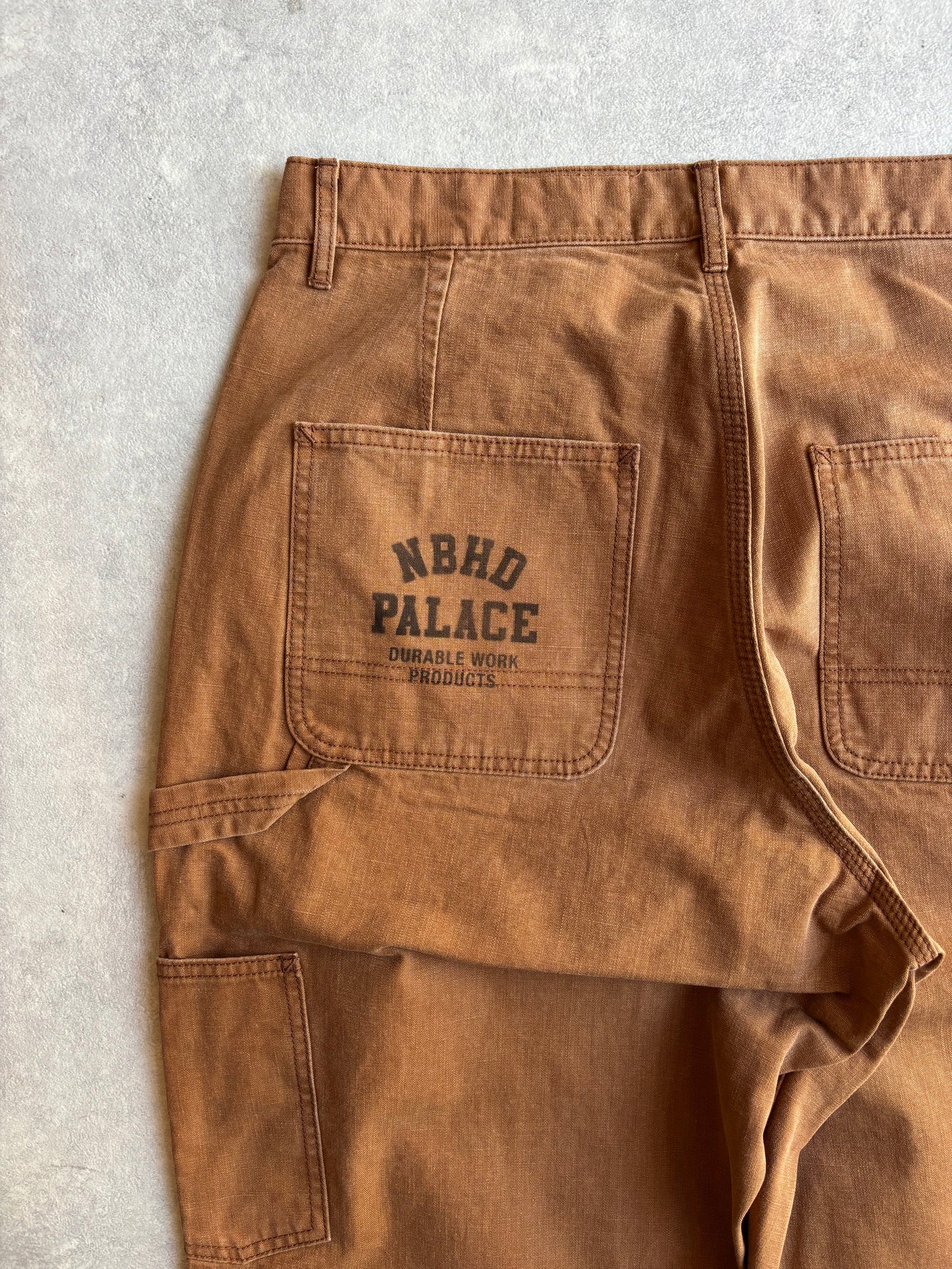 Palace Neighborhood Duck Painter Pants Brown W34 L32