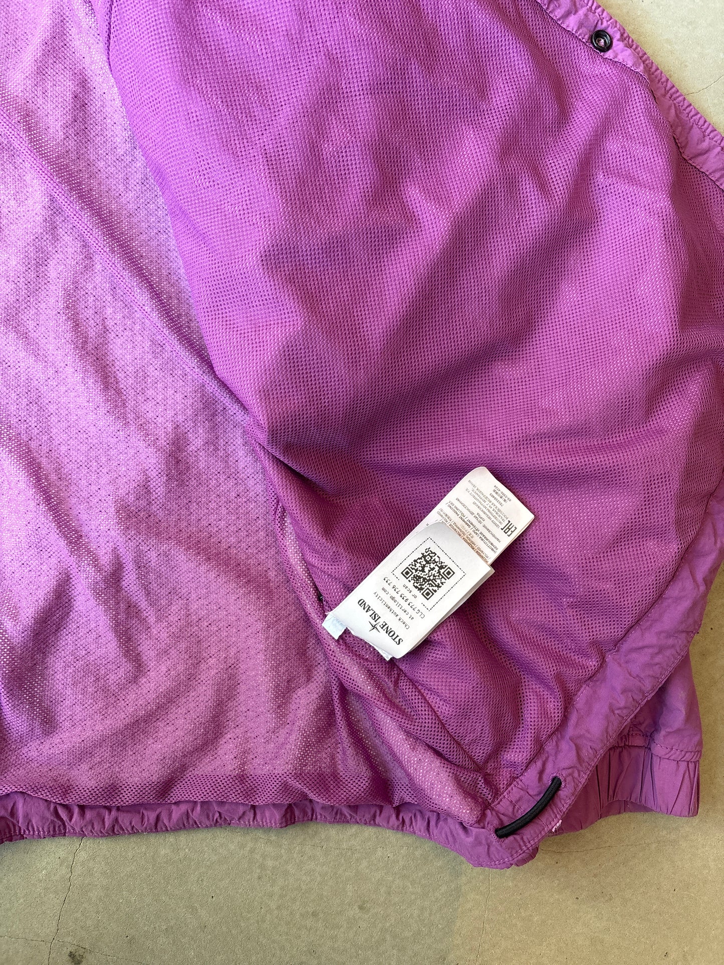 Stone Island Purple Parka XXL