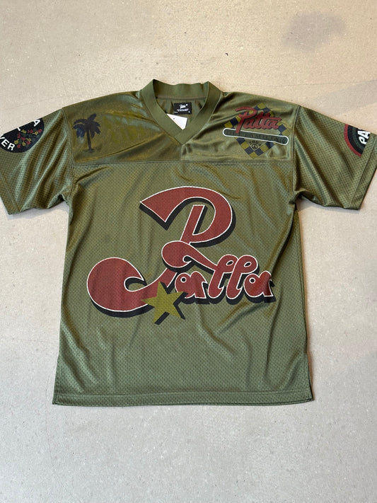 Patta Lobi Lobi Mesh Tee Green Small