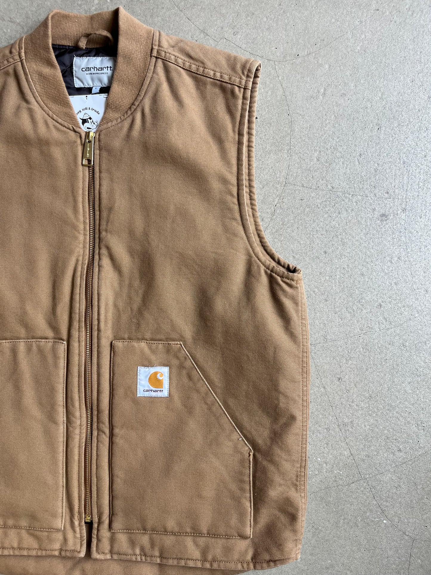 Carhartt WIP Vest Brown Large