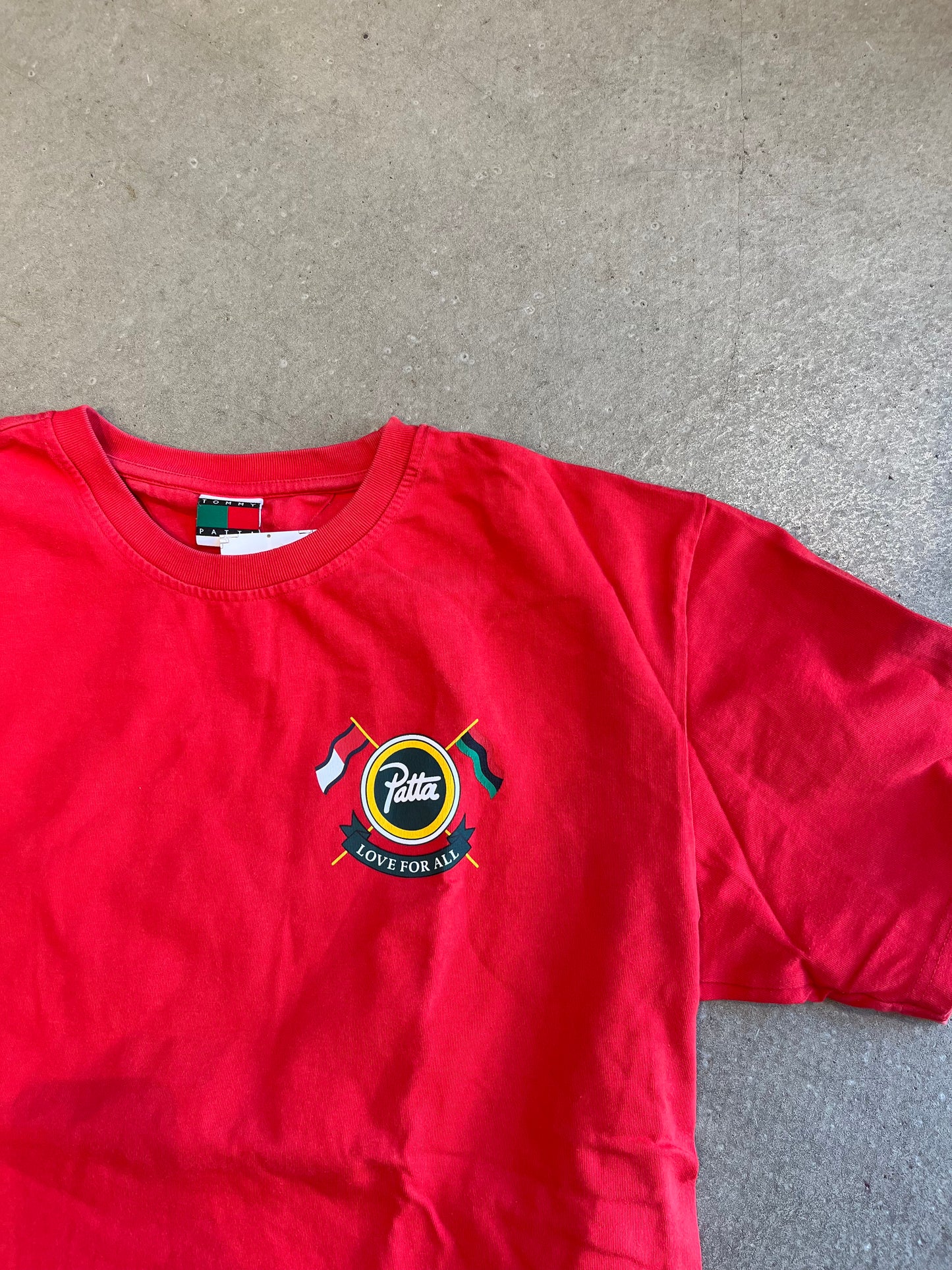 Patta x Tommy Tee Red XL