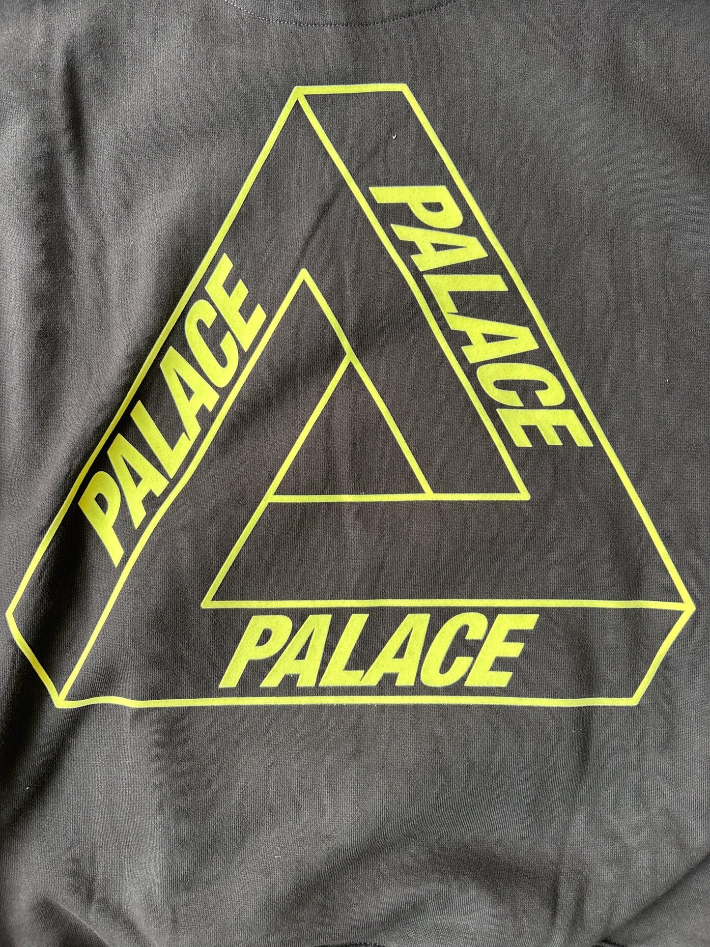 Palace Glow Tri-Ferg Hood Black