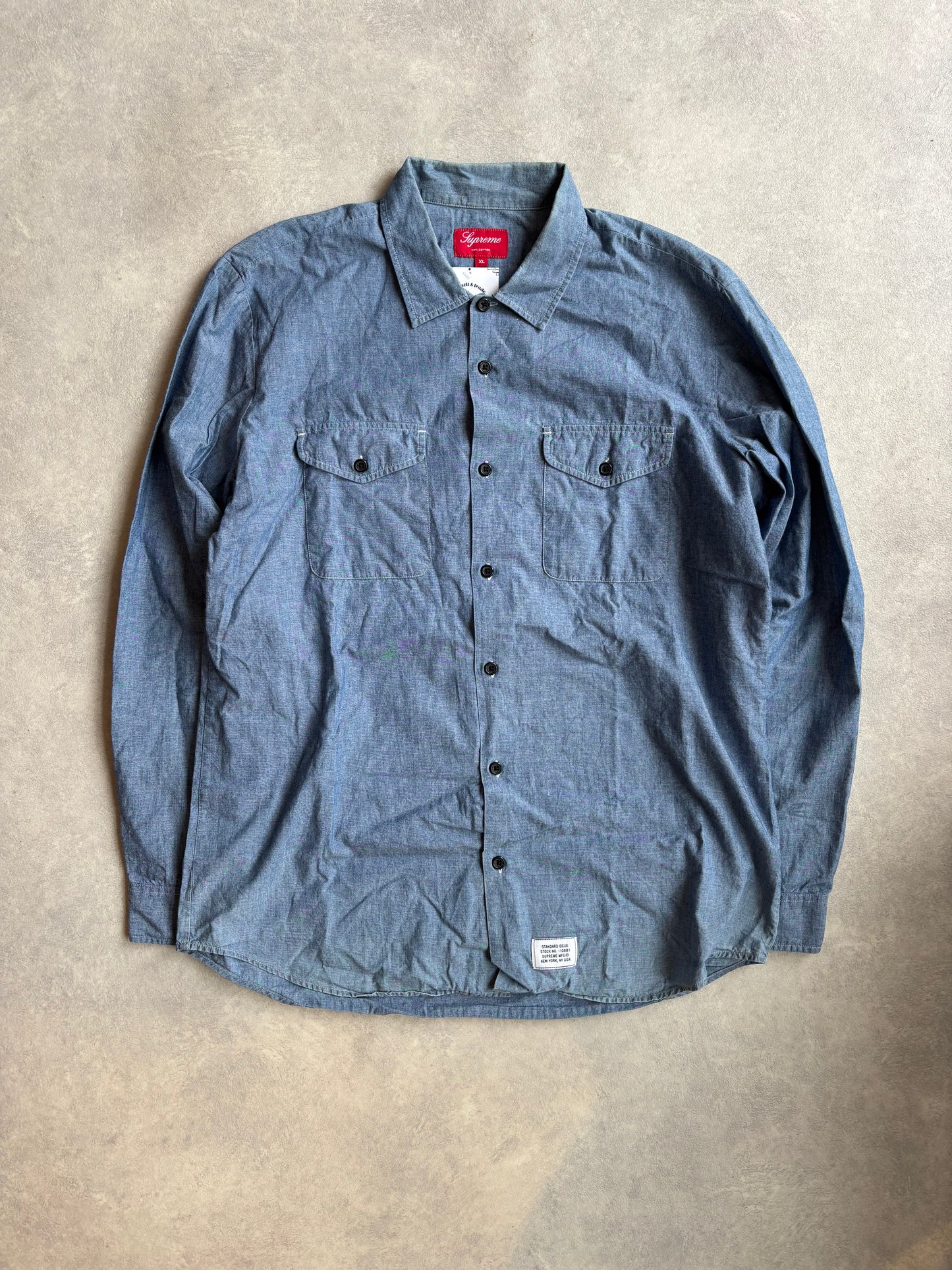 Supreme Tartan Flanellen Overhemd XL