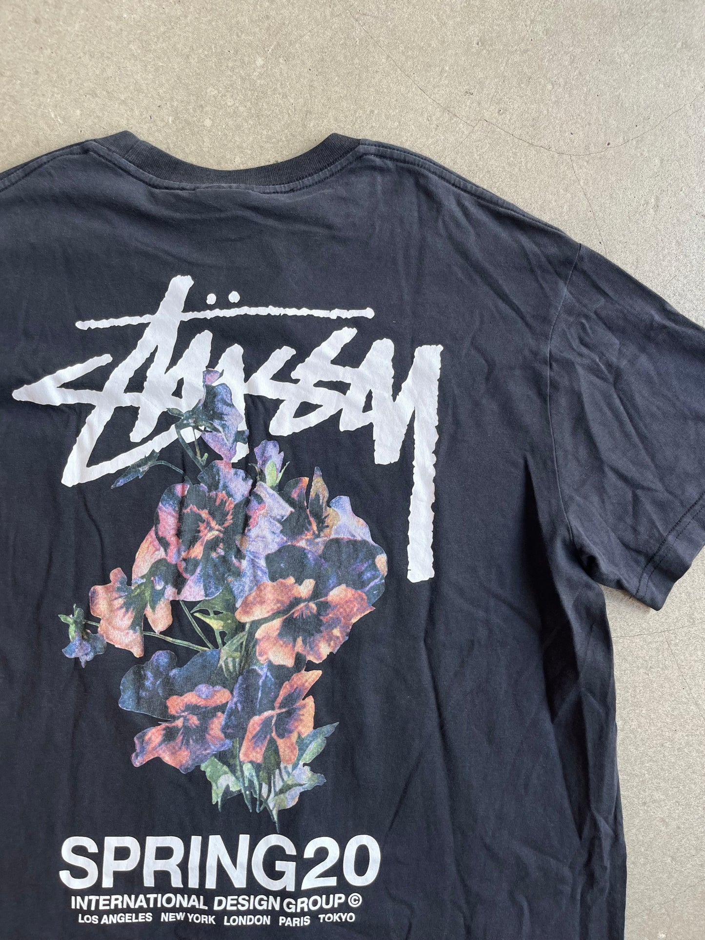 Stussy Spring '20 Tee Black XL
