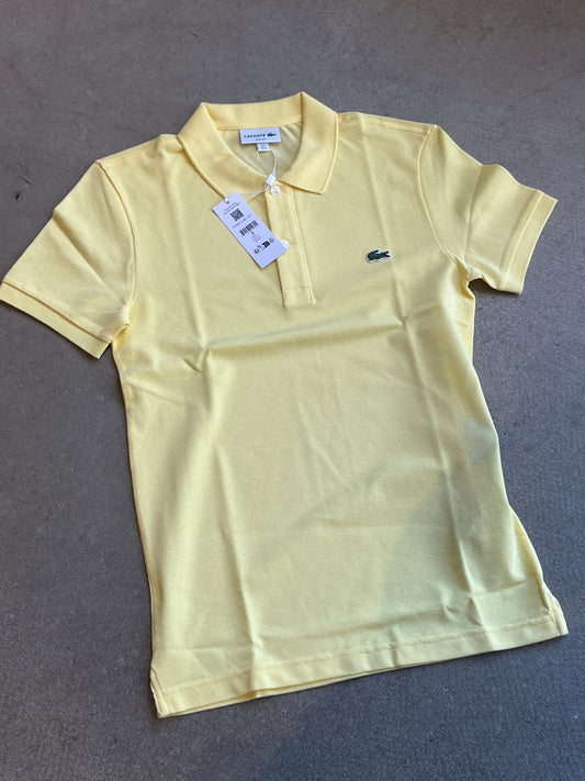 Lacoste Slim Fit Polo Yellow S