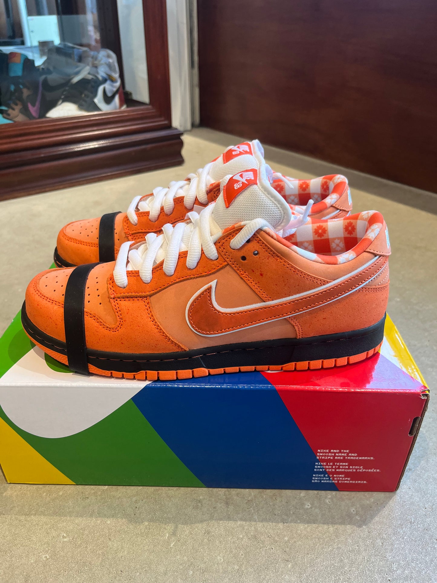 Nike SB Dunk Low Concepts Orange Lobster 42.5