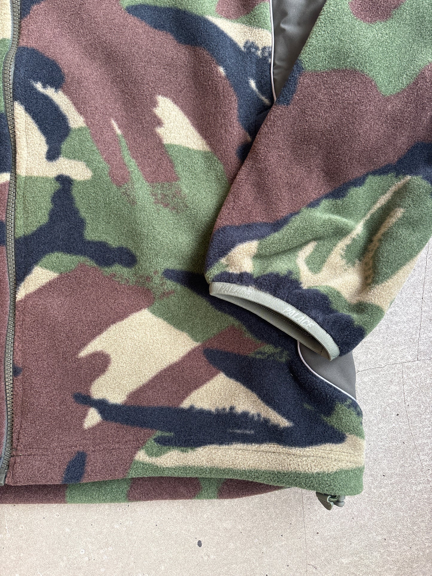 Palace Polartec 3M Track Jacket Woodland DPM L