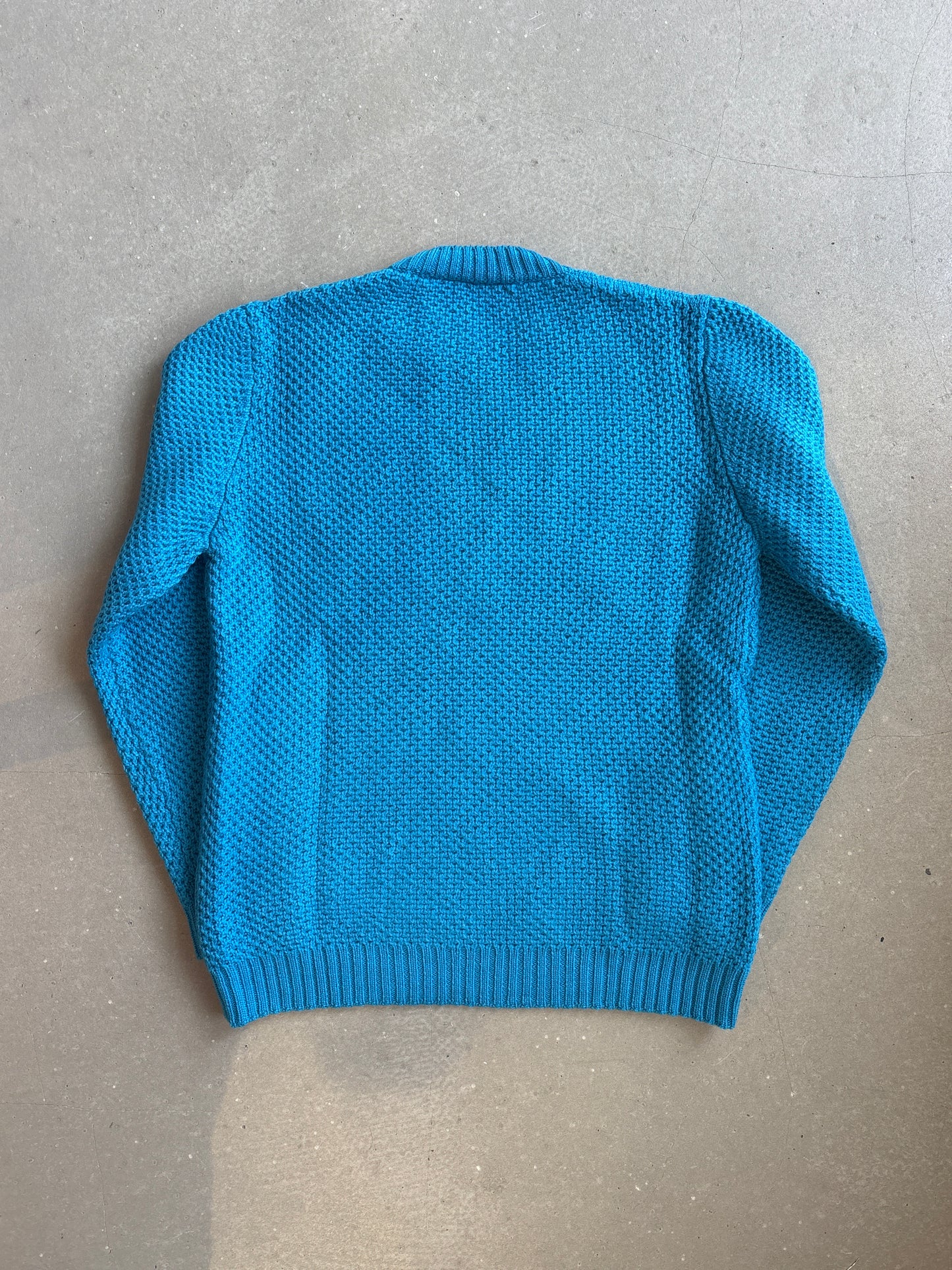 Prada Knitted Crewneck Blue