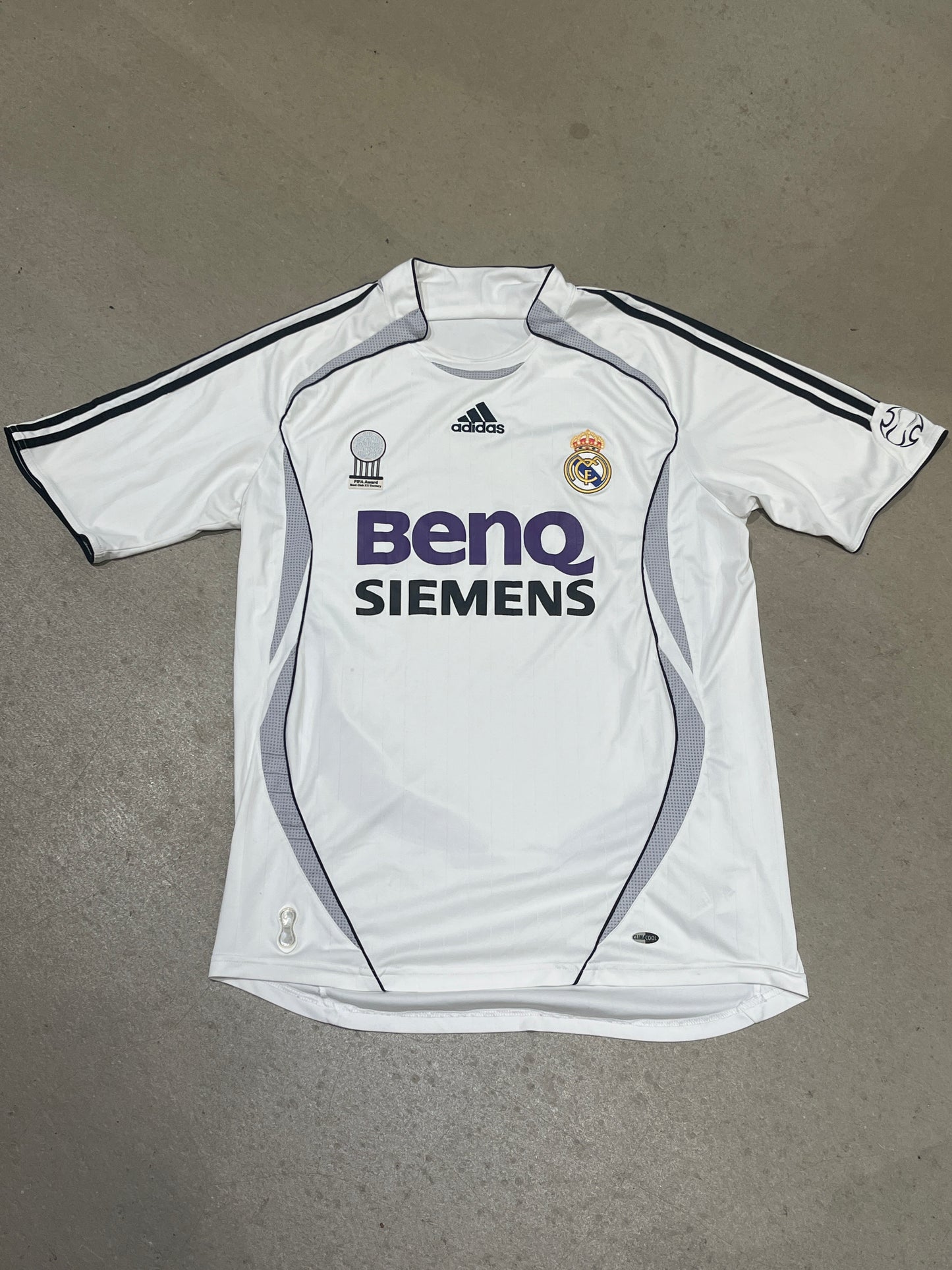 Adidas Real Madrid Home Jersey 2007 White