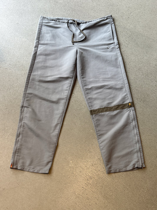 Vintage Nike Women's Trackpants Khaki Large