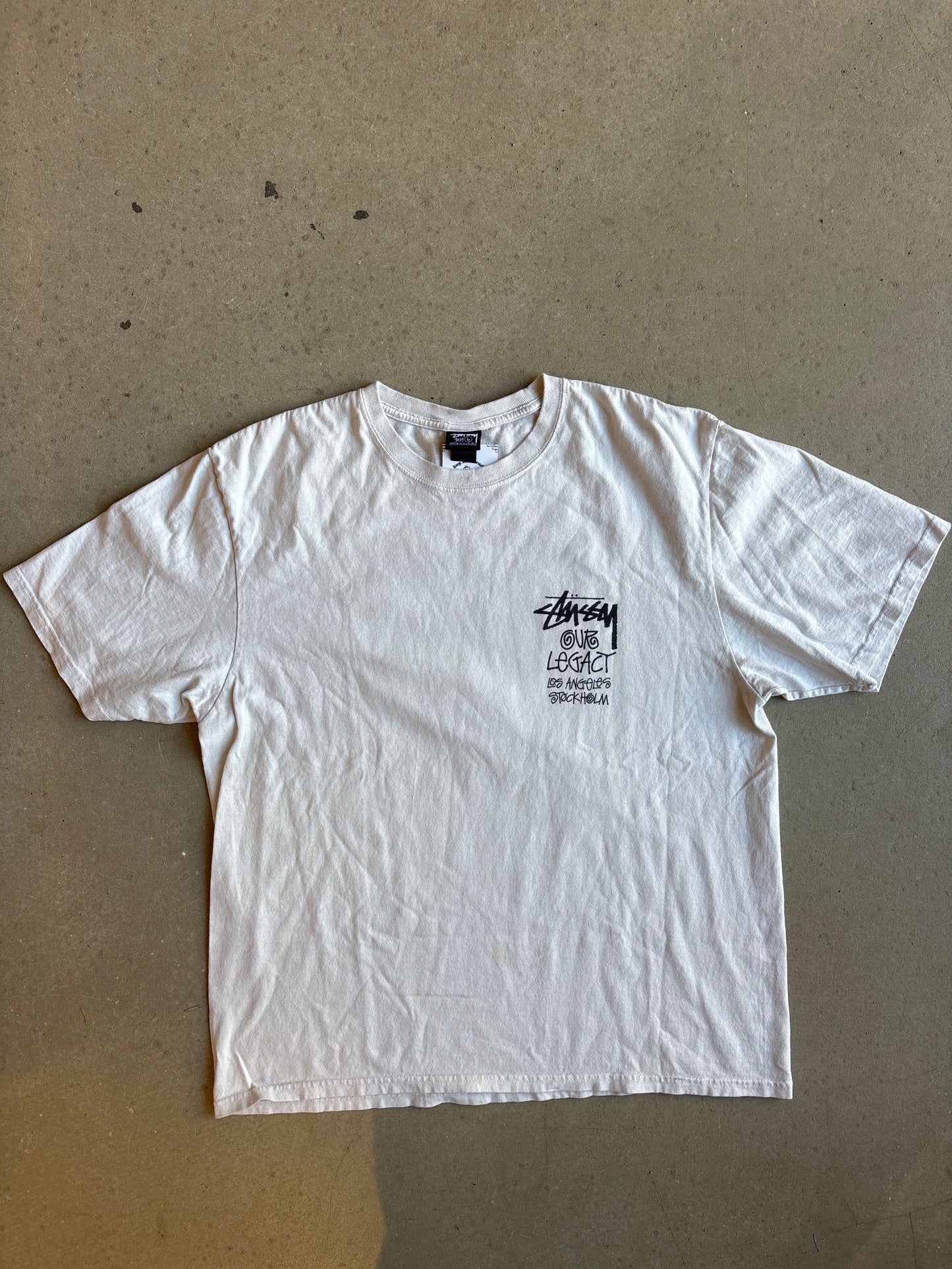 Stussy Our Legacy T-Shirt White