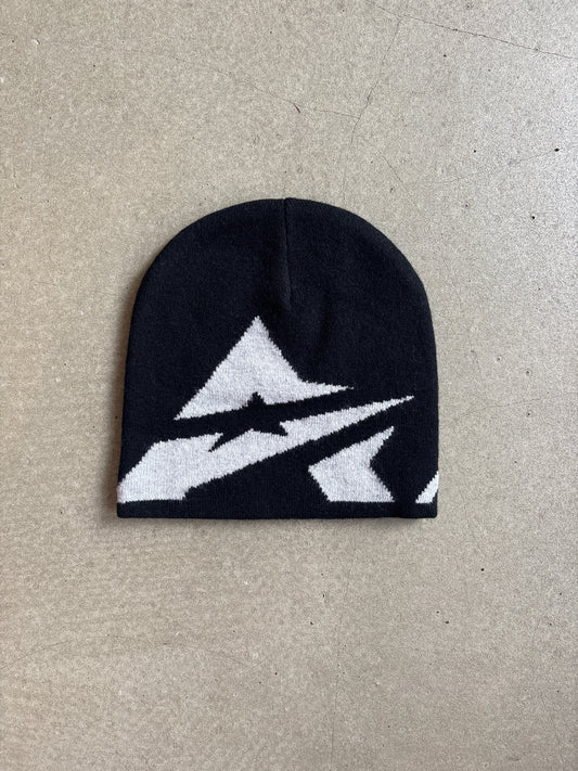 Palace Avirex Nein Cuff Beanie Black