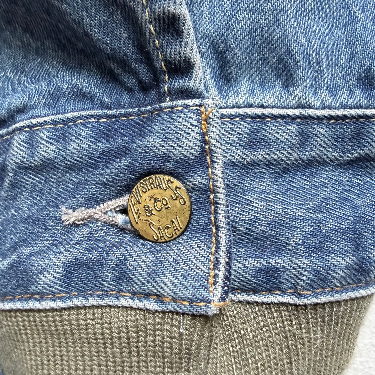 Levi's x Sacai Denim Nylon Reversible Blouson L