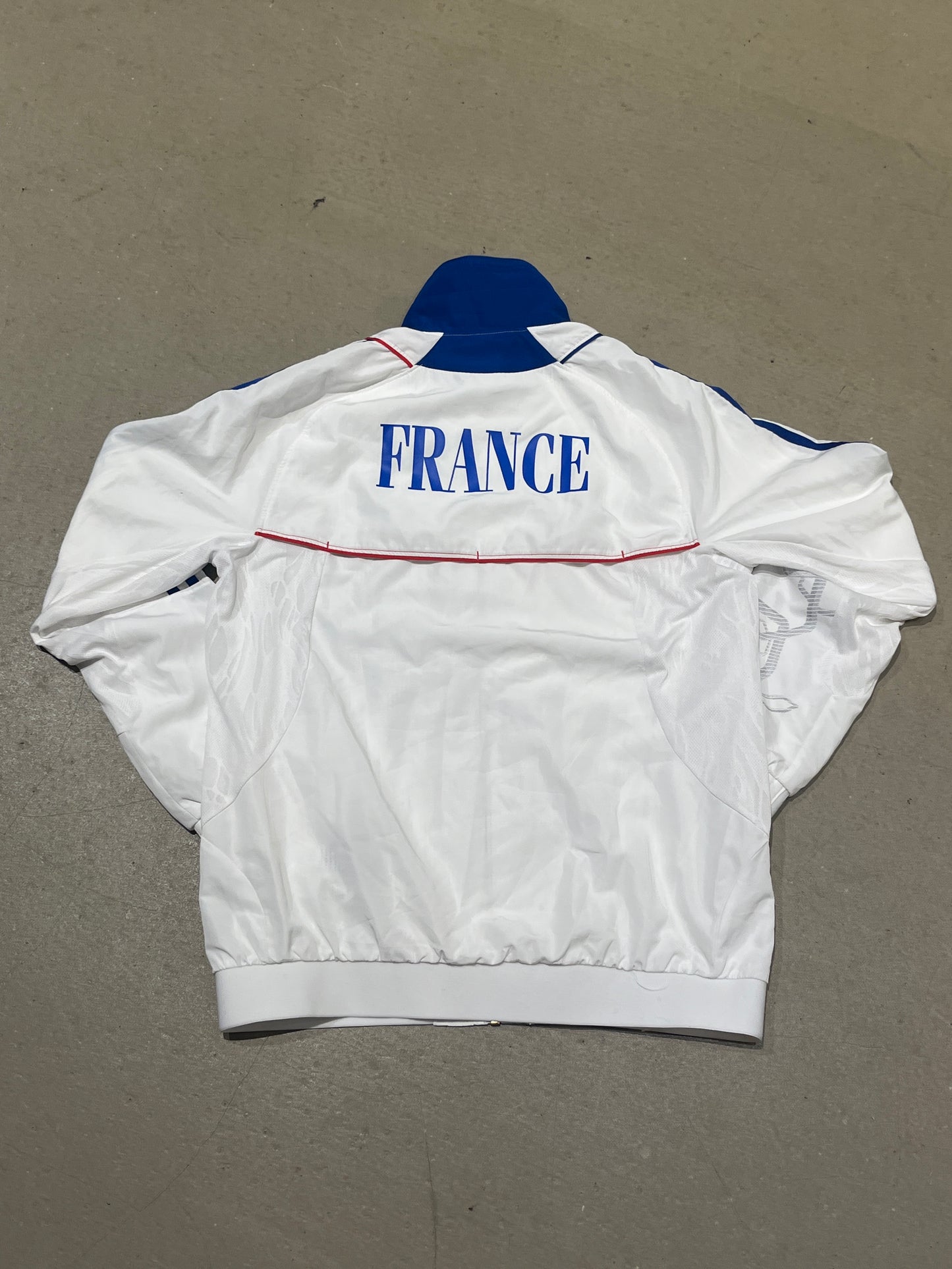 Adidas Track Jacket Olympic France White M