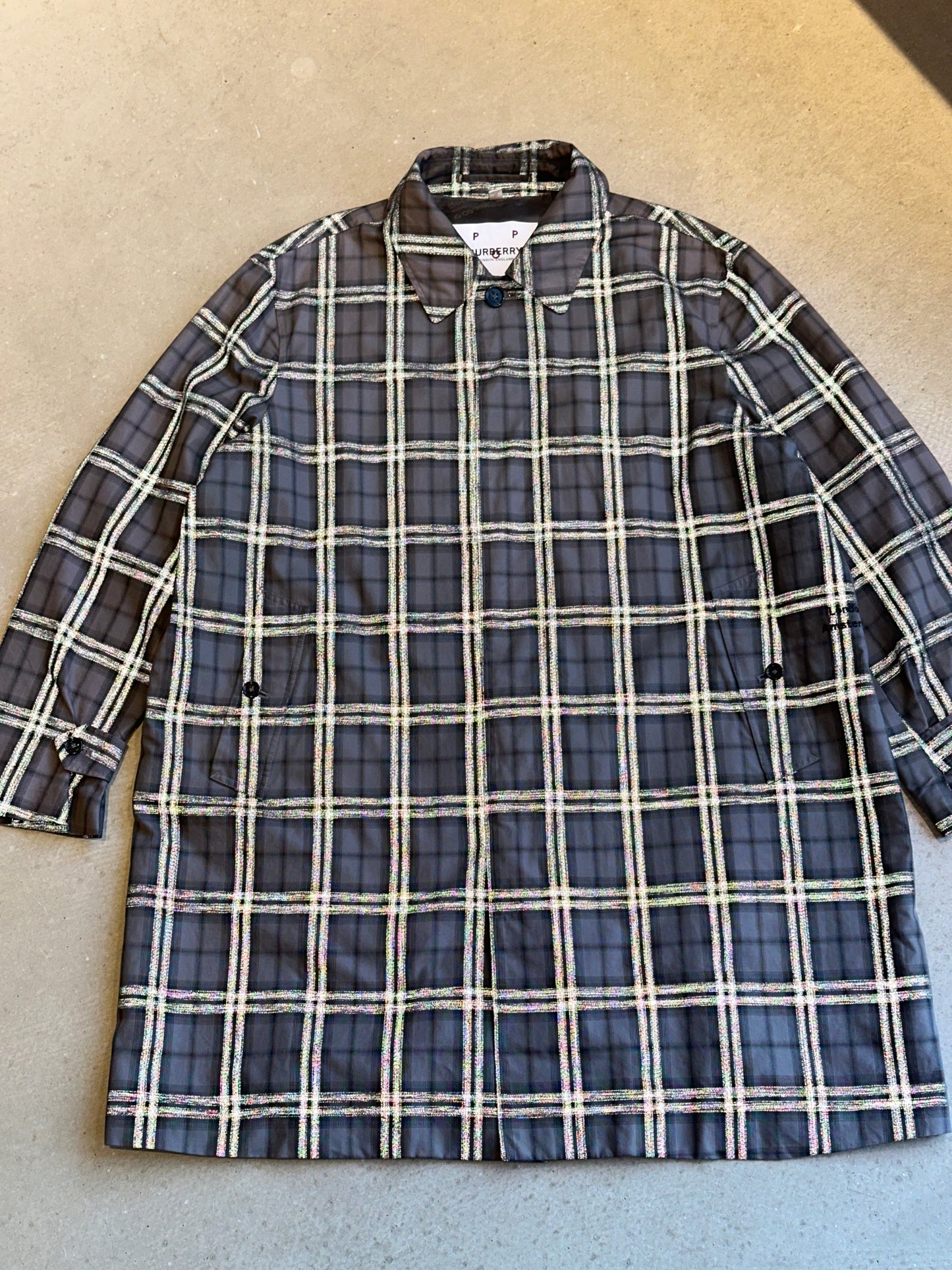 Burberry X Pop Trading Company trench coat XXL