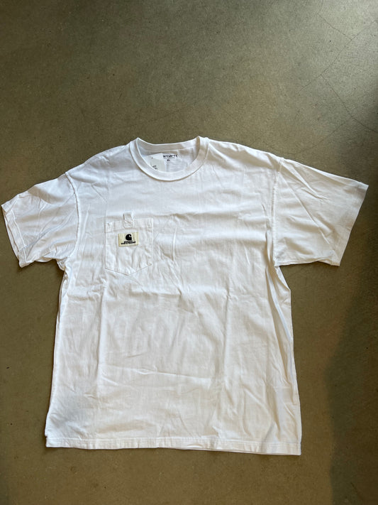 Carhartt WIP x Worksout Pocket Tee White XL