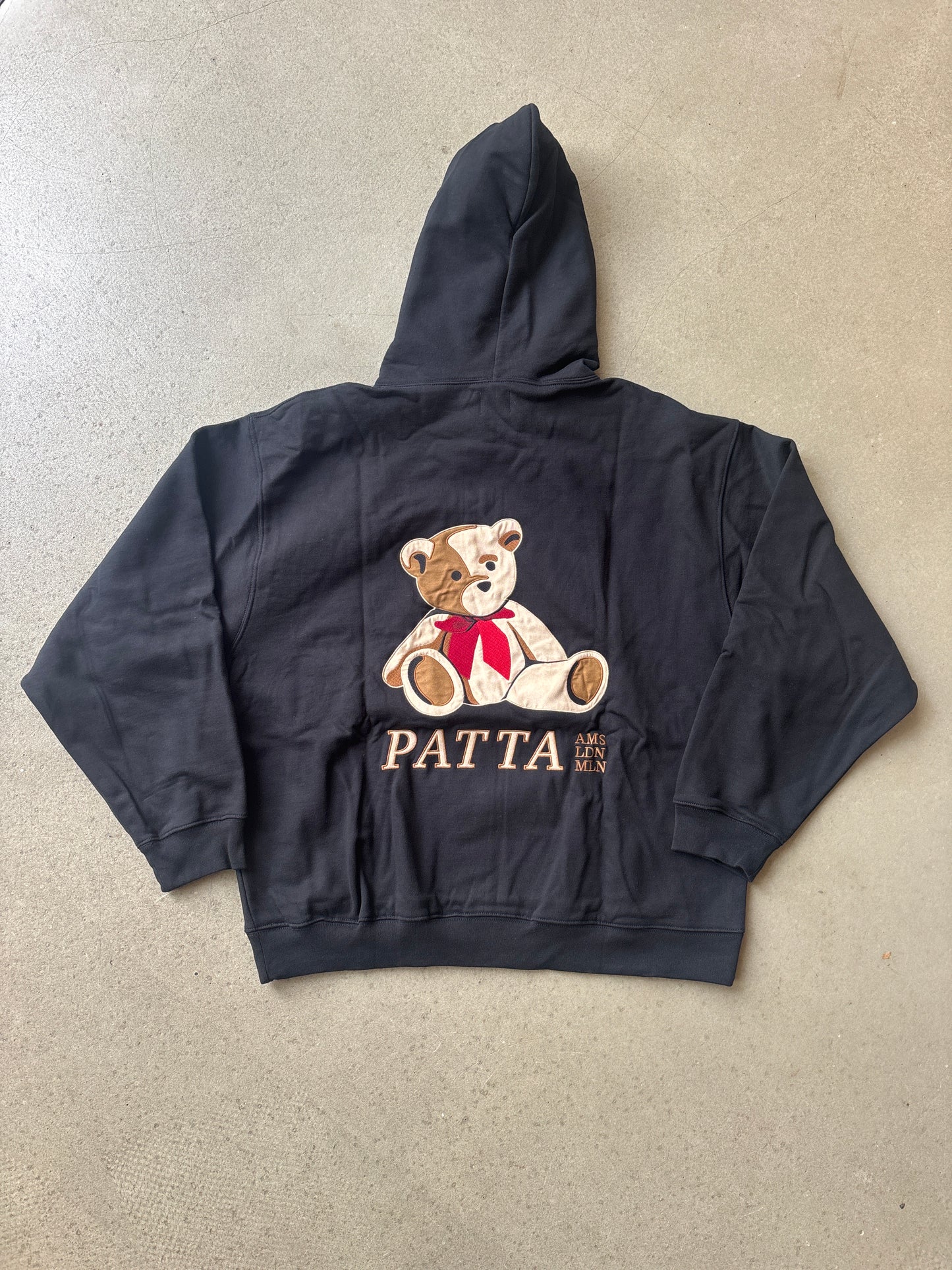 Patta Teddy Bear Proxy Hoodie Black XL
