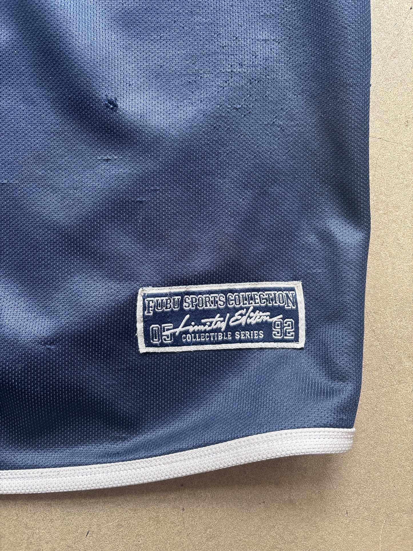 Vintage Fubu Canada Jersey Navy XL