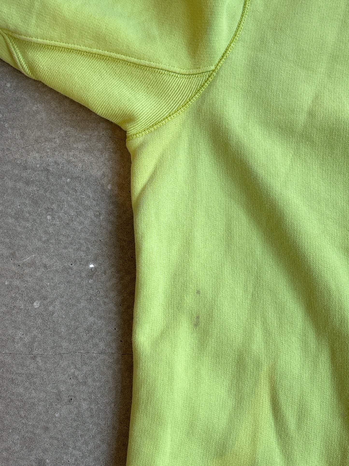 Stone Island Crewneck Sweater Neon Green L