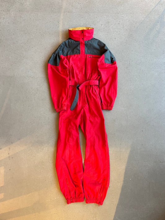 Vintage Moncler Ski Suit Red Size 50