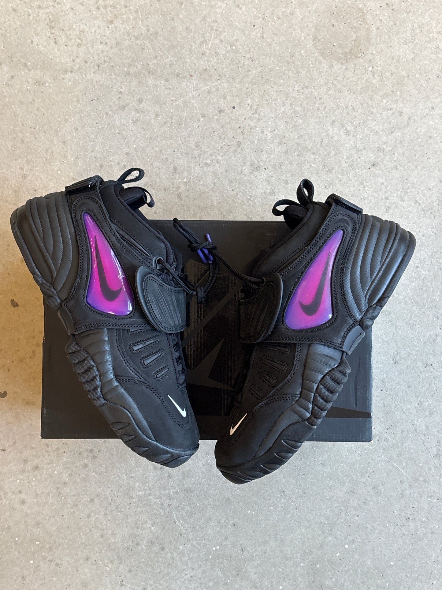 Nike Air Adjust Force 'Black Psychic Purple' AMBUSH size 43