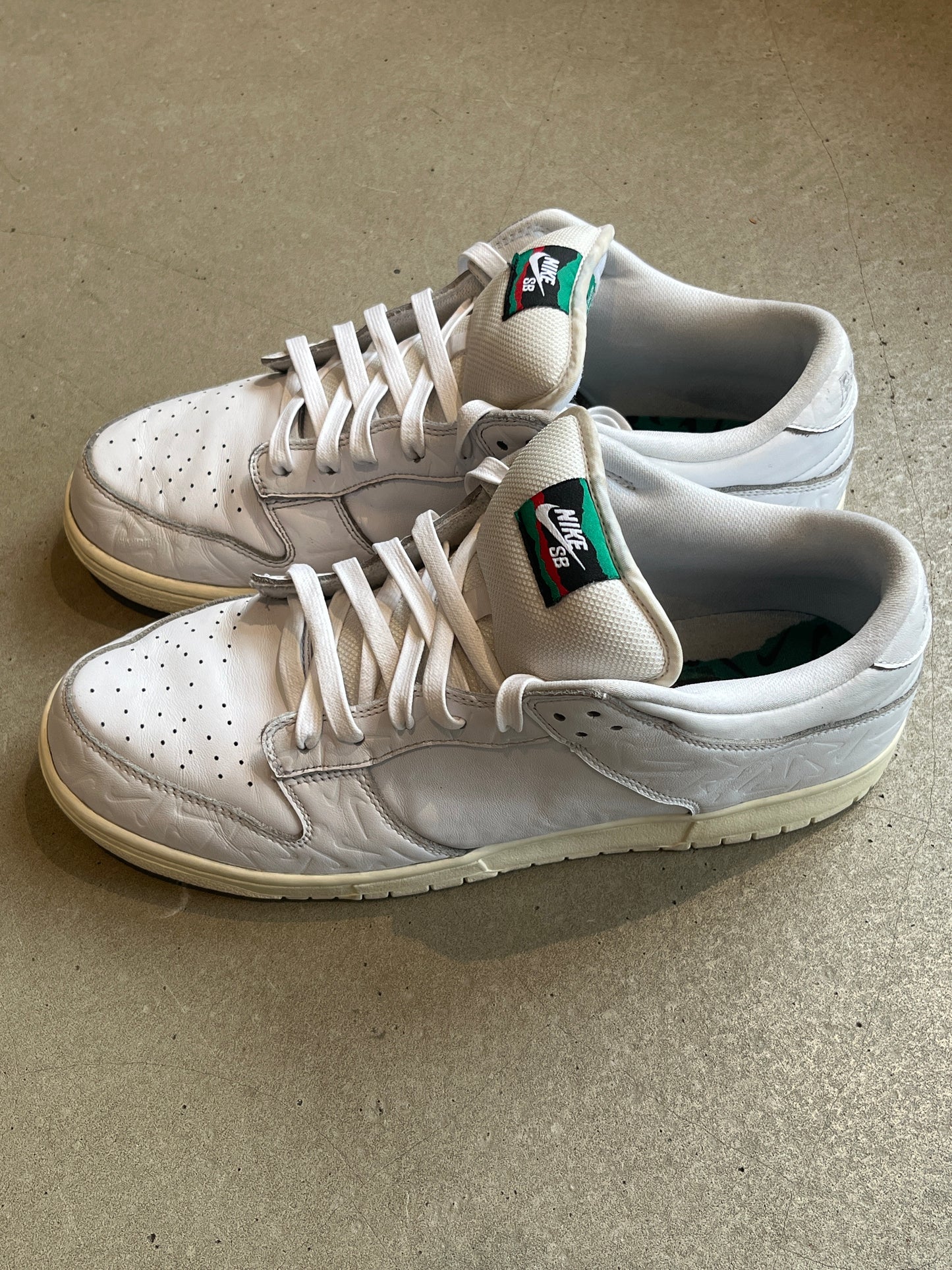 Nike SB Dunk Low Ben G F&F White 45.5