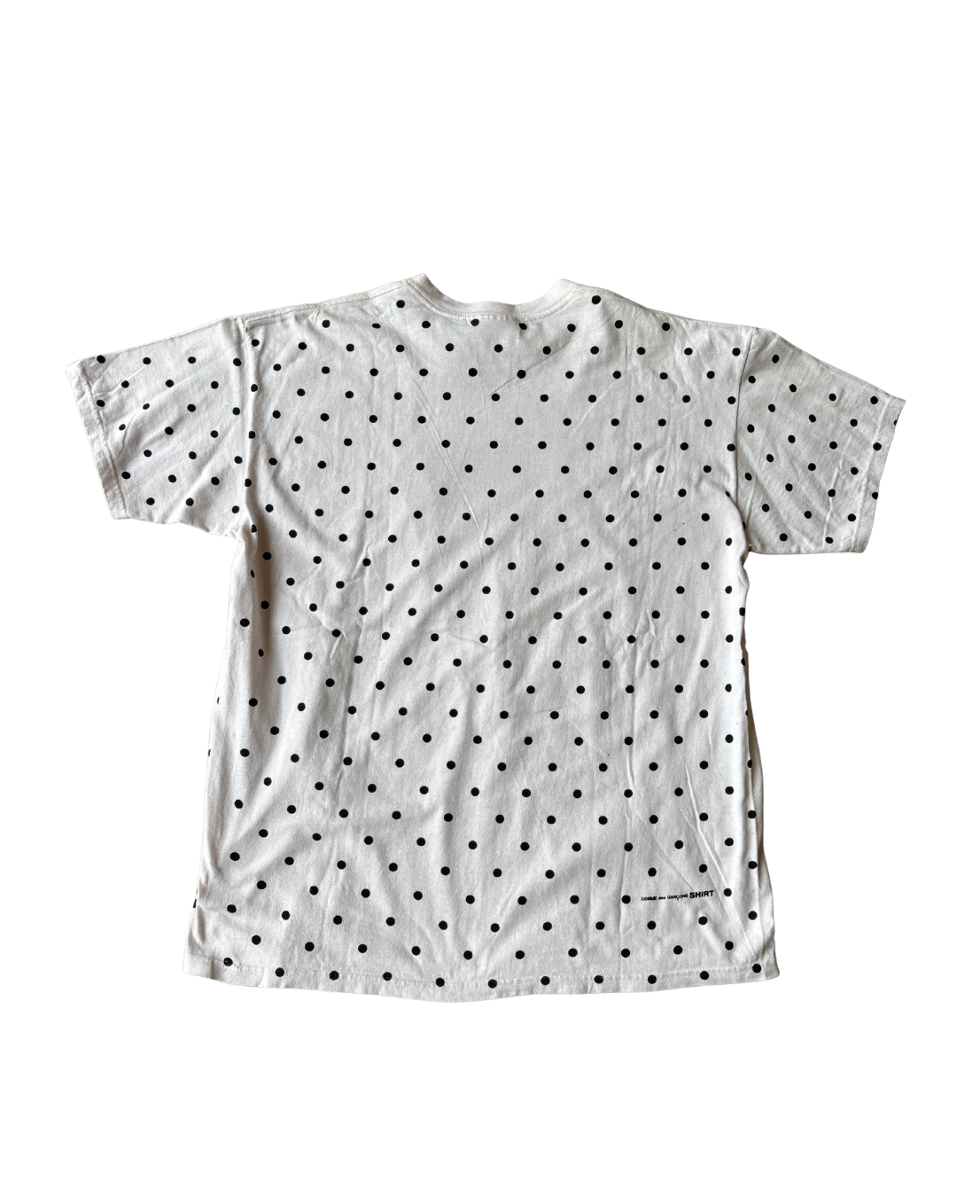 Supreme x CDG Polka Dot Box Logo Tee Size XL