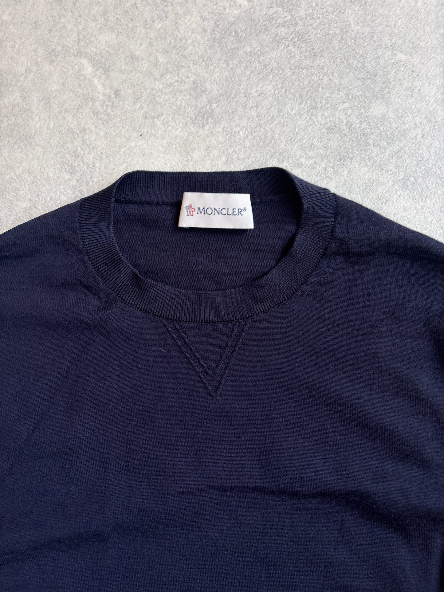 Moncler Knit Navy Small