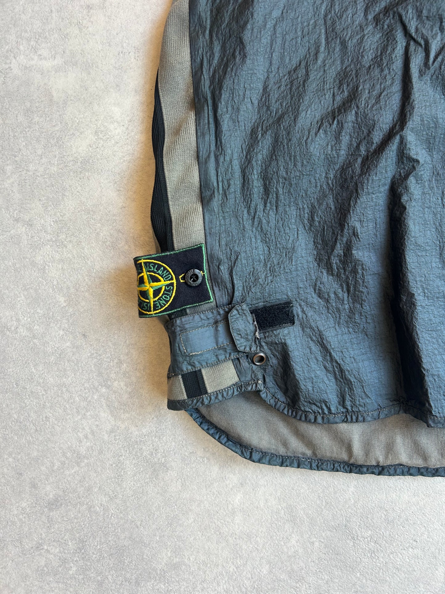Stone Island 1996 Reversible Green Edge Vest XL