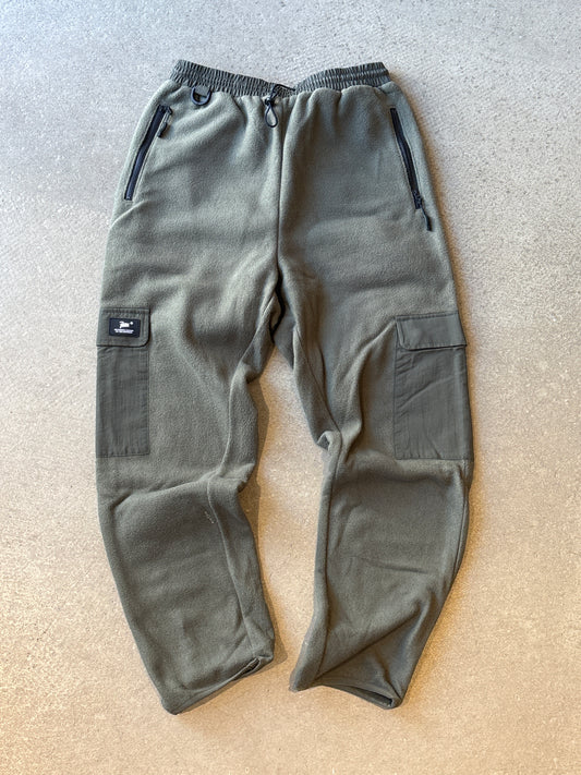 Patta Polartec Fleece Track Pants Green S