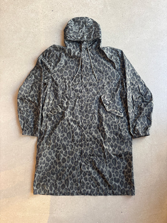 Stussy Raincoat Parka Jacket Camo L