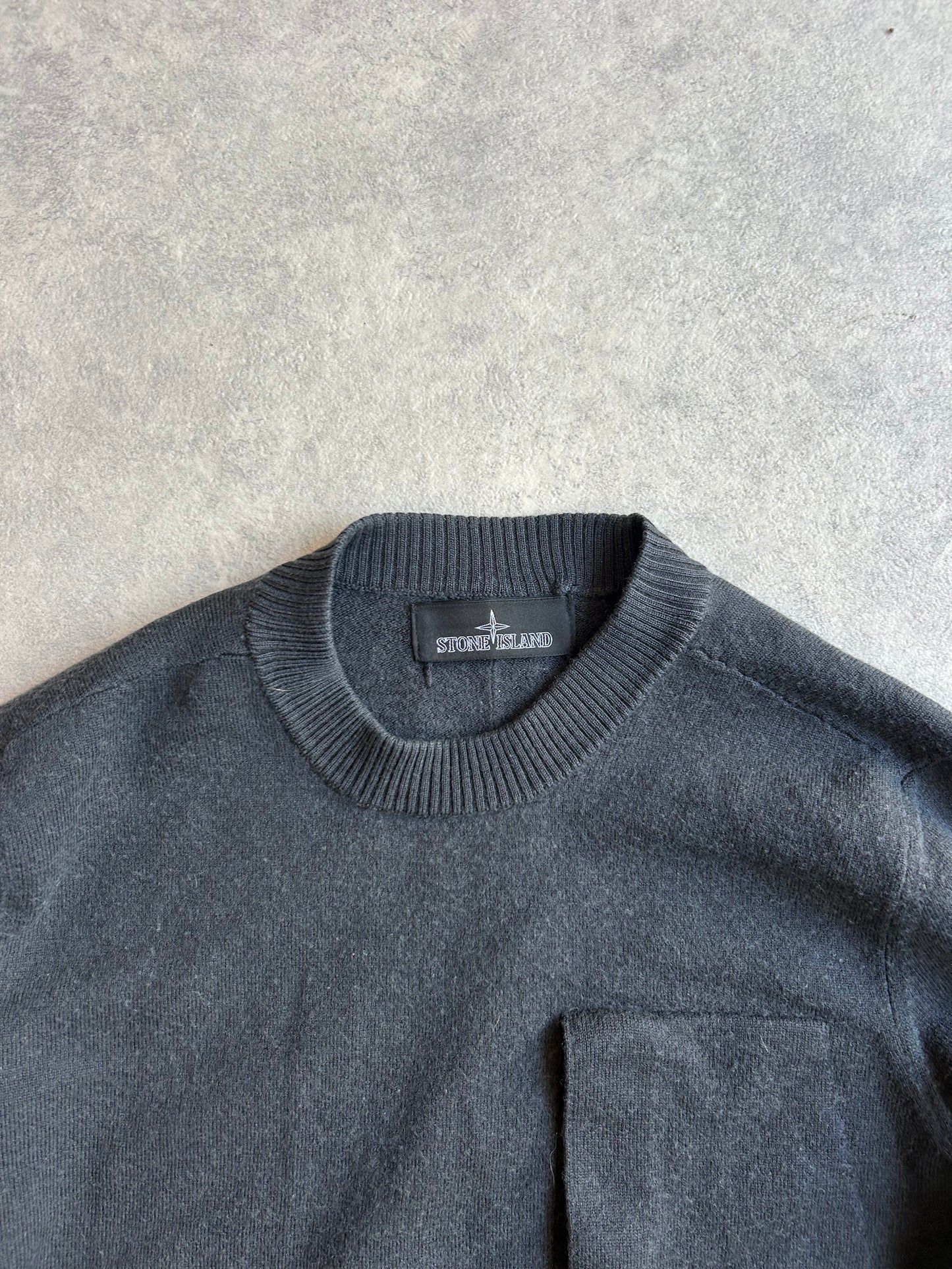 Stone Island Grey Shadow Knit Medium