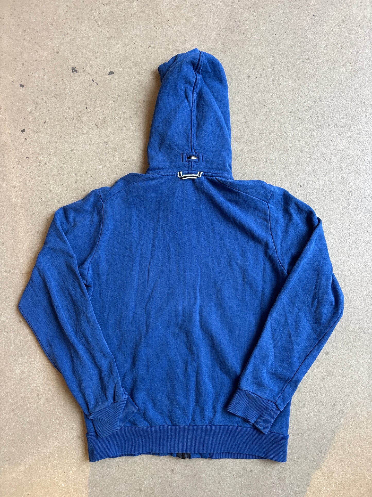 Stone Island Zip-Up Hoodie Blue M