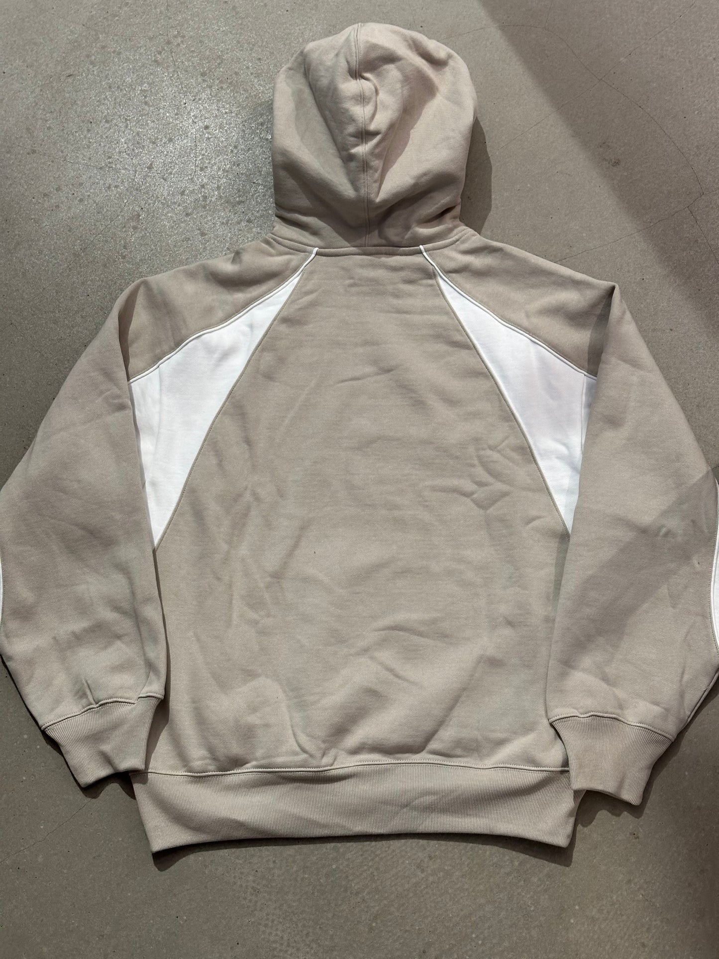 Palace Piped Panel Hood Stoney Grey