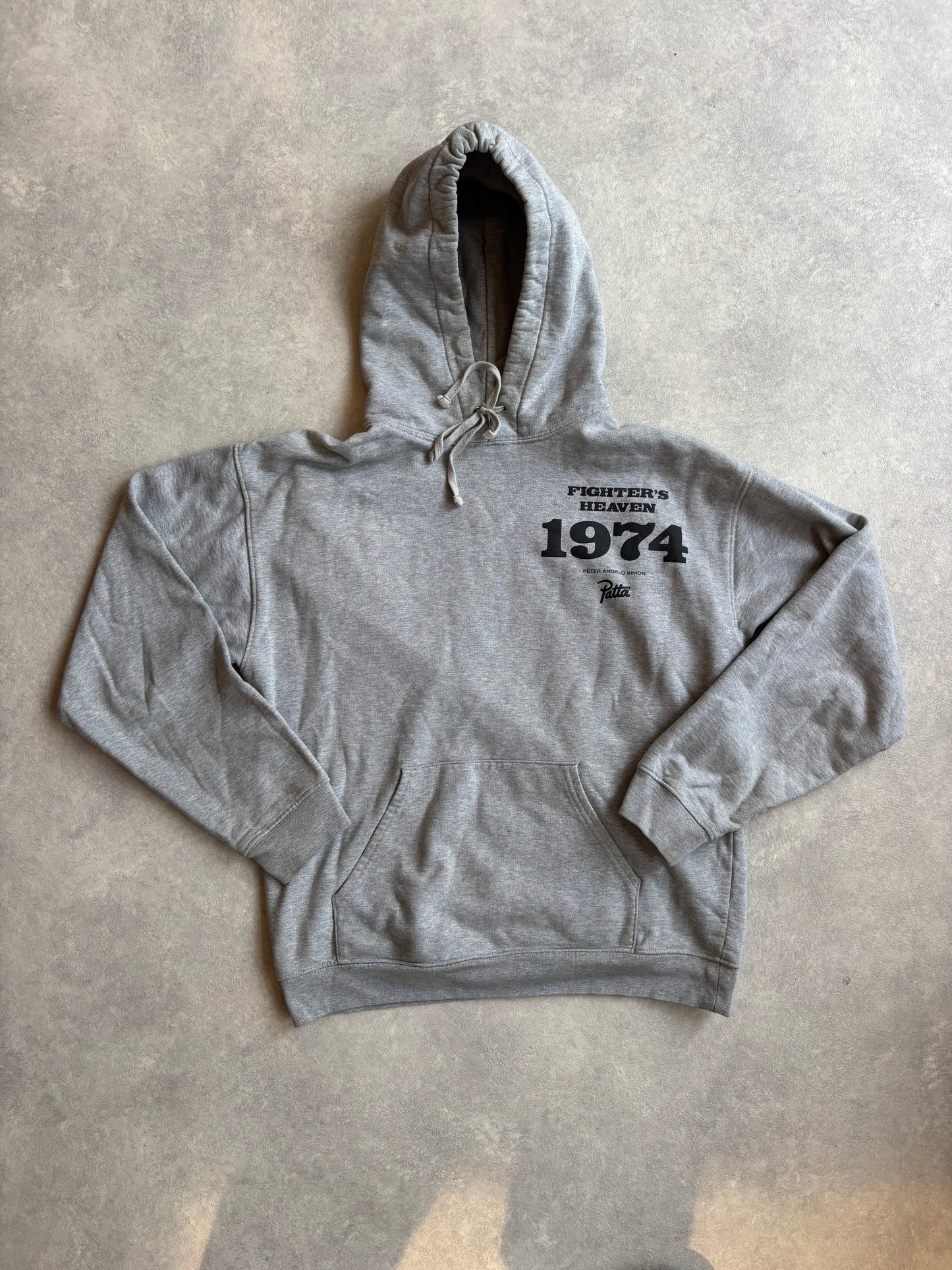 Patta x Peter Angelo Simon Fighters Heaven 1974 Hoodie M