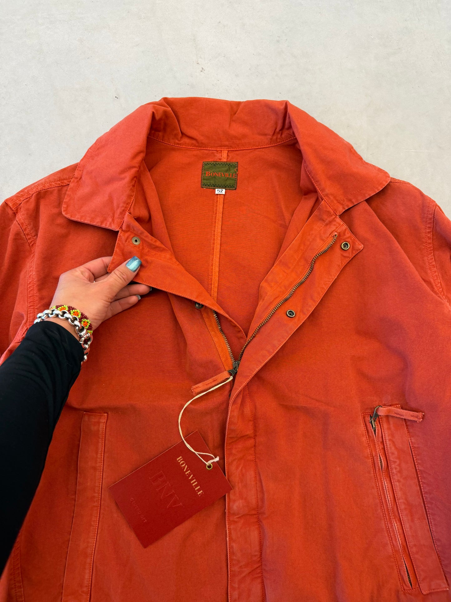 Boneville Orange Worker Jacket Tg. 52 (XL)