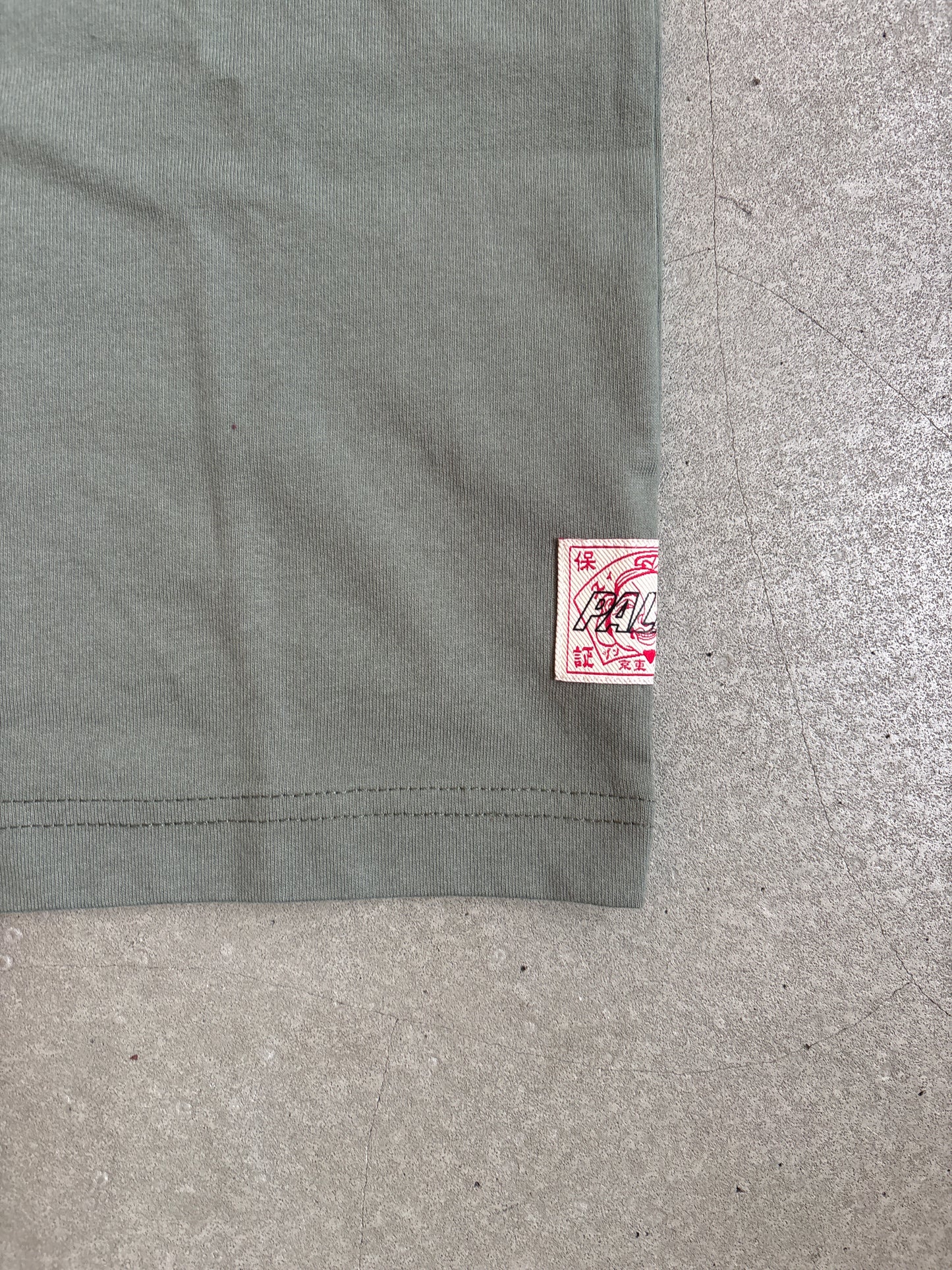 Palace x Evisu Logo T-Shirt Green