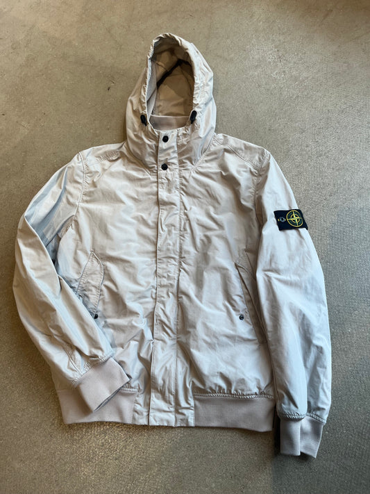 Stone Island Rain Jacket XL White