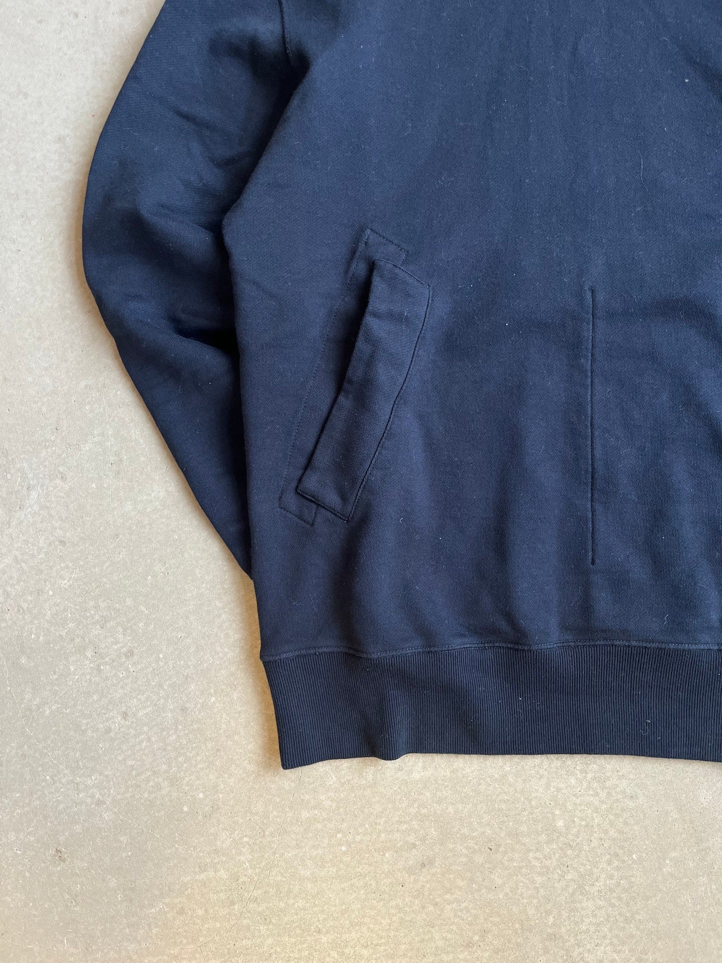 Cp Company X Armani Goggle Hoodie Navy Small