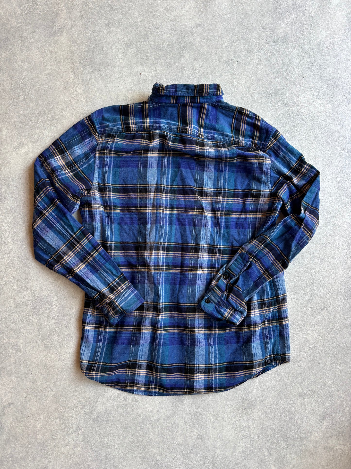 Supreme Western L/S Flannel Shirt Blue XL
