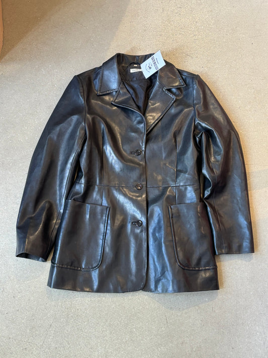 Anne L. Leather Jacket Black 40