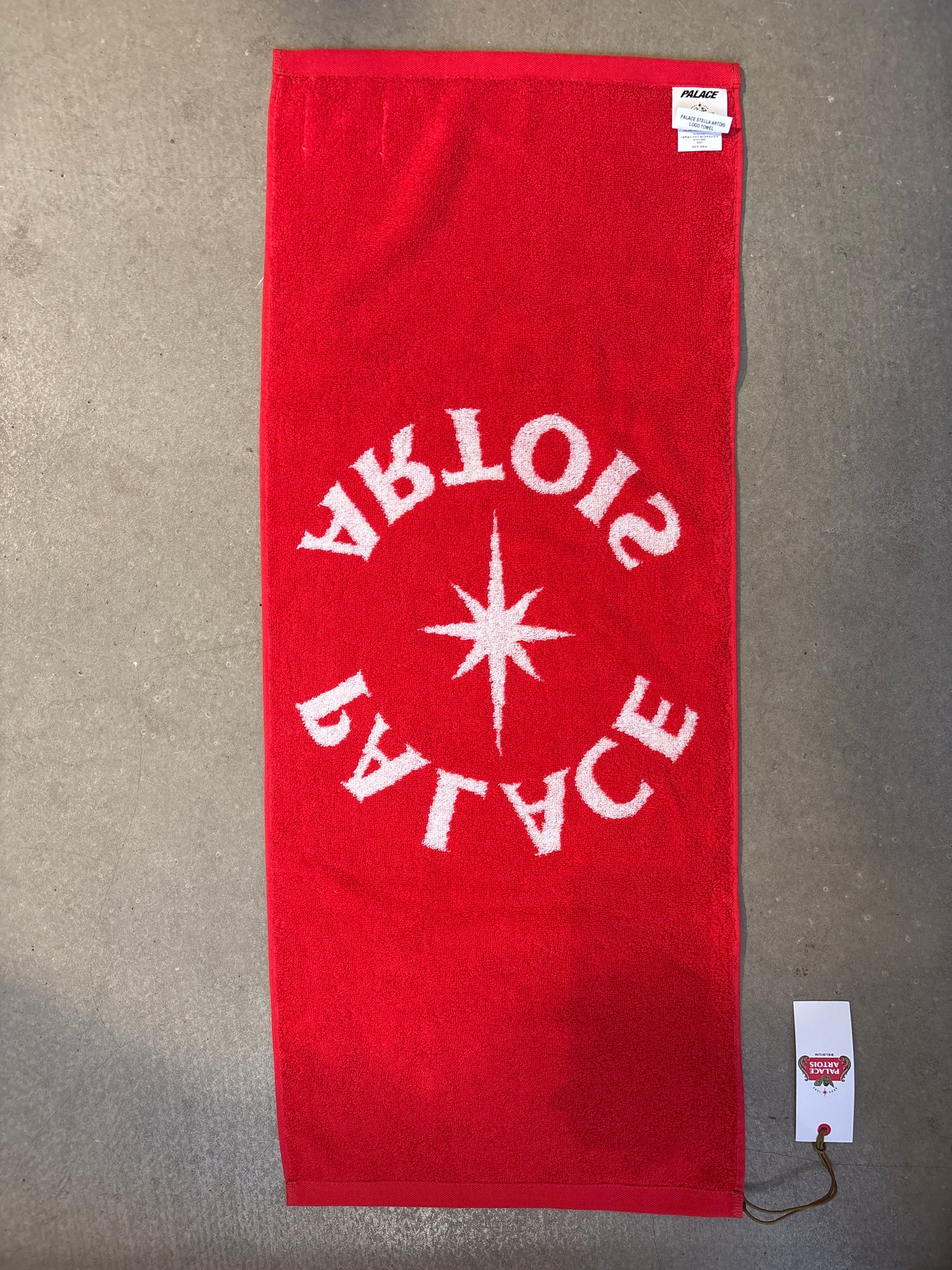 Palace x Stella Artois Logo Towel White