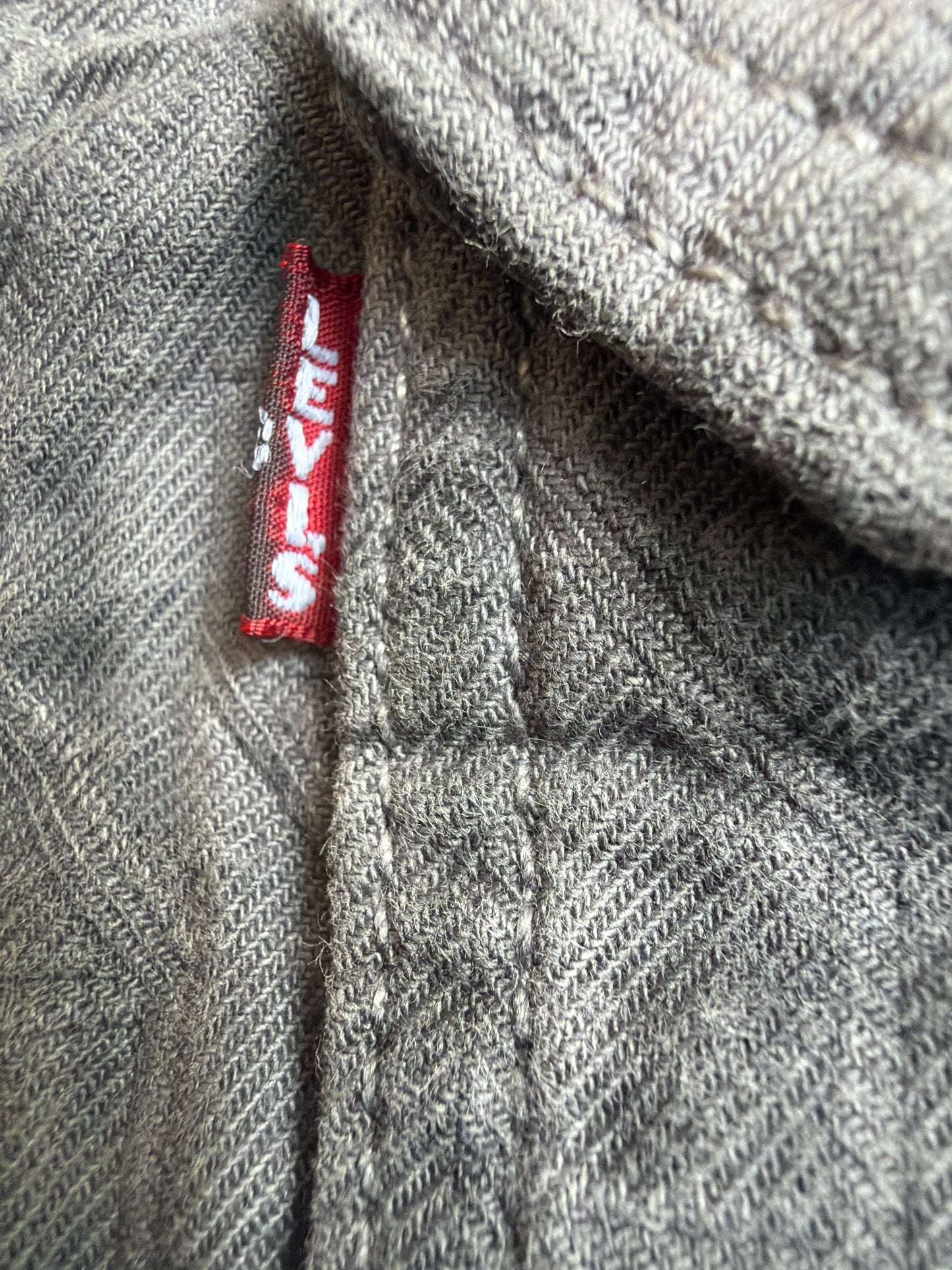 Stussy X Levi's Jacquard Trucker Jacket Grey  M