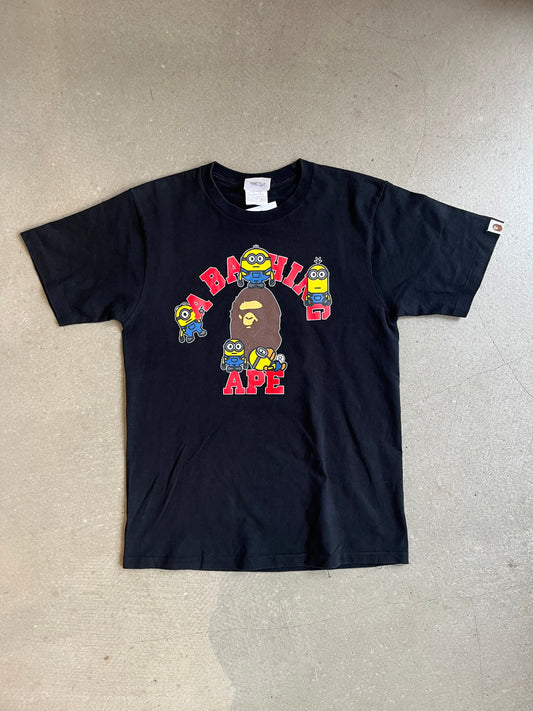 Bape Minions 01 Tee Black S